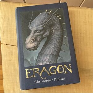 $10 SALE Eragon Hardcover Teen Fantasy Book Dragons Magic Adventure Bestseller